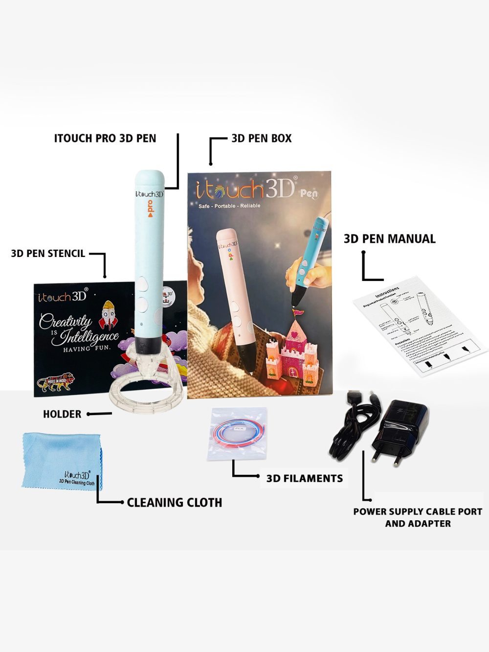 Itouch Pro 3D Pen with case - Image 5
