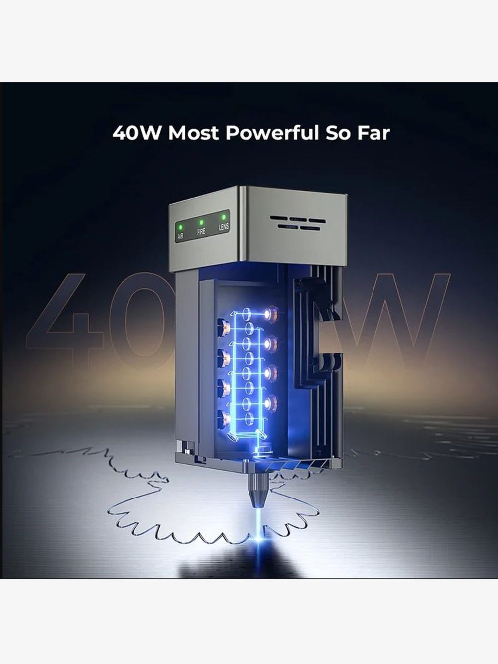 Creality Falcon2 40W Laser Engraver & Cutter - Image 3