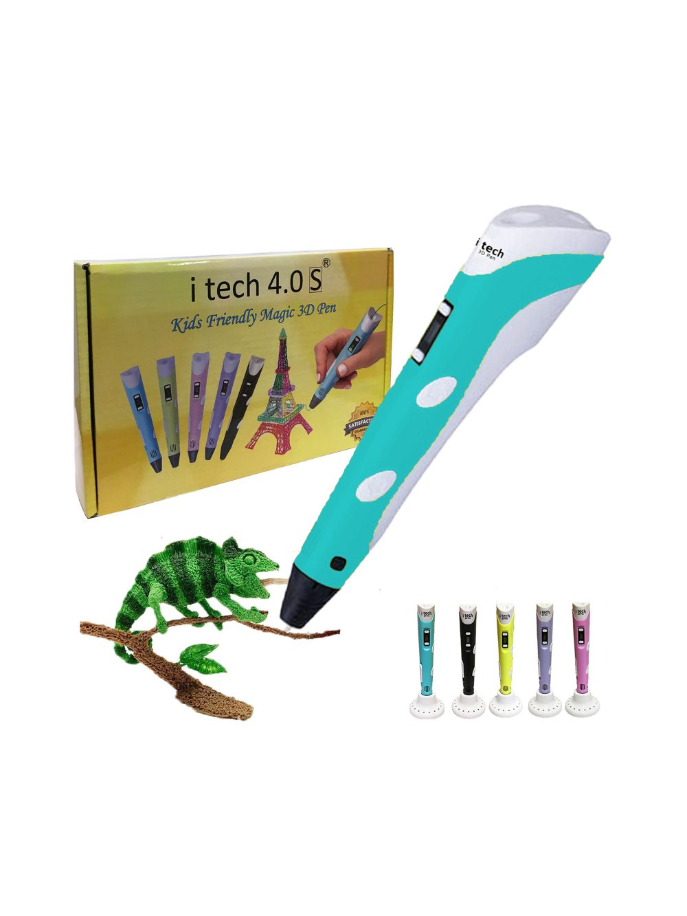 itech Kids Friendly Magic 3D Pen Super value Pack - Image 5